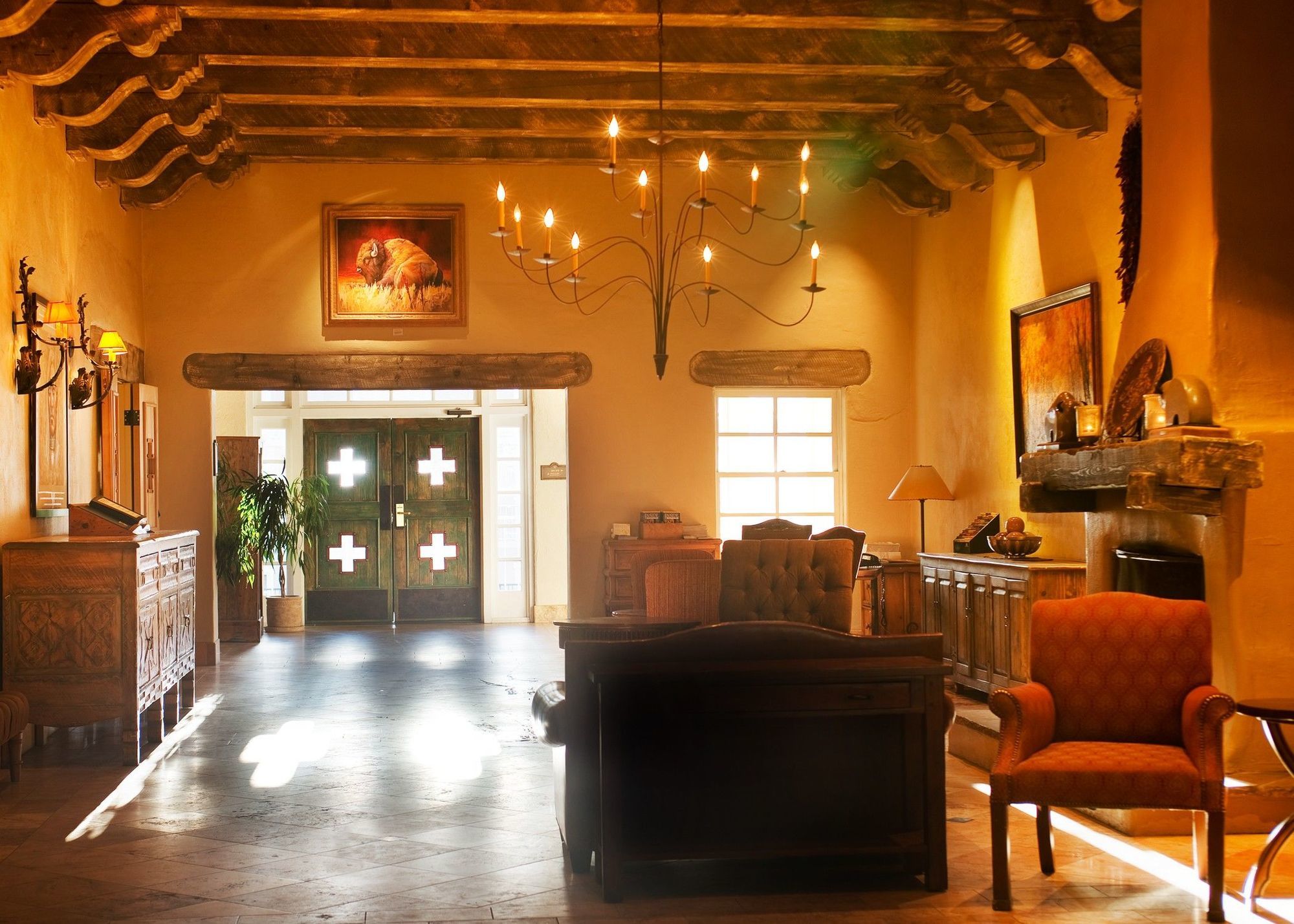 Hilton Santa Fe Historic Plaza Hotel Buitenkant foto